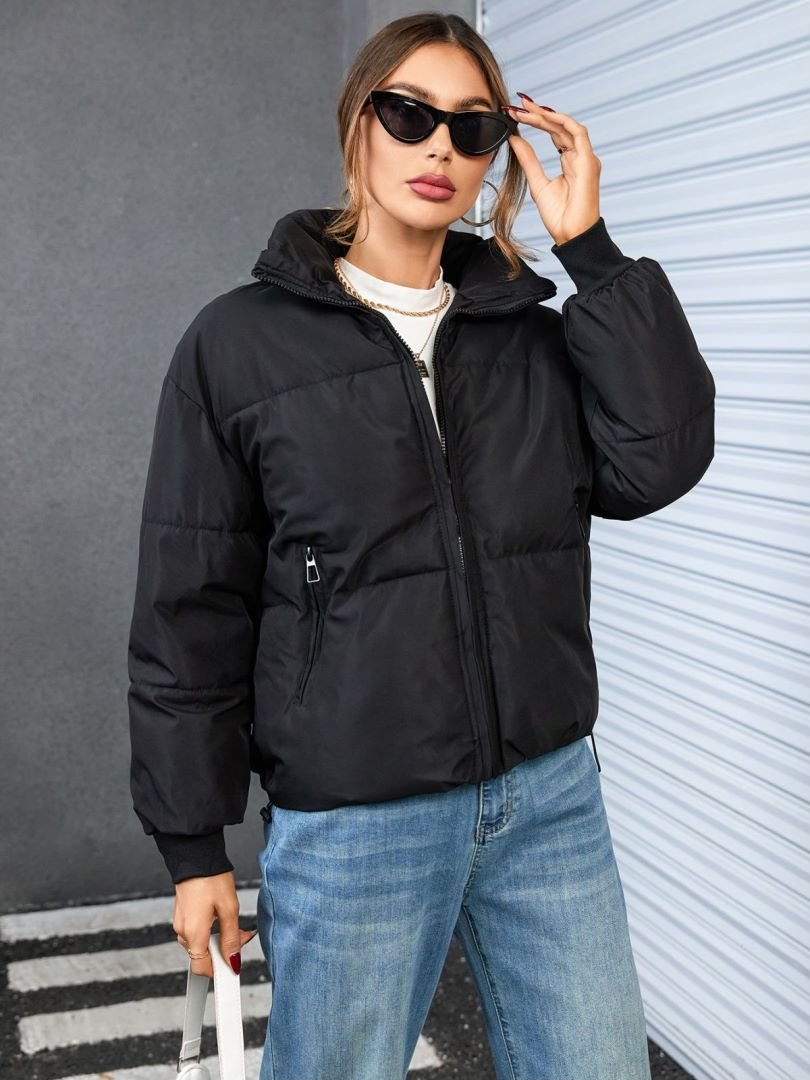 Women's Short Winter Cotton-padded Jacket Loose Thickened Cotton-padded Coat - Image 2