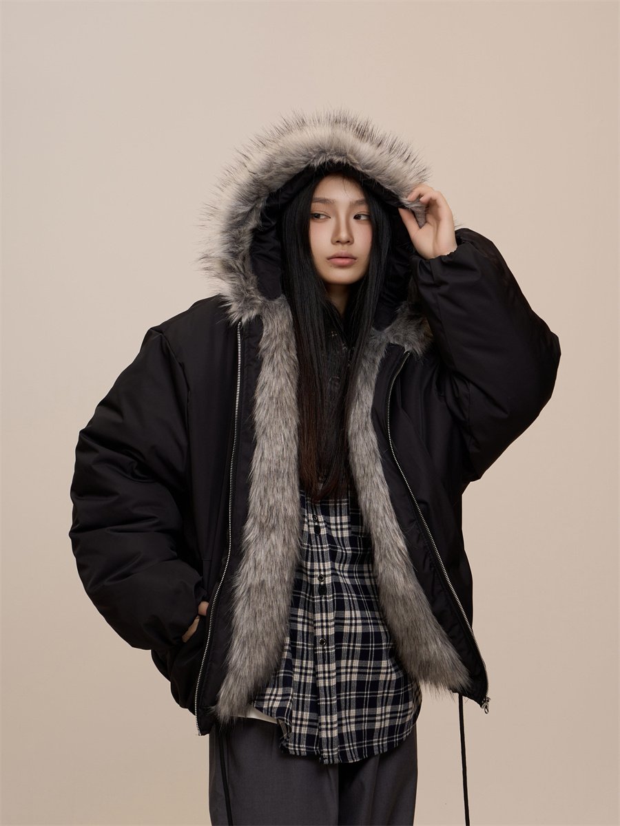 Cotton Coat Jacket Women's Warm - Image 3