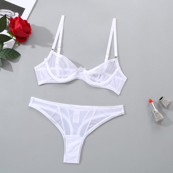Women's Fashion Personalized Bra T-back 2-piece Set - Image 5