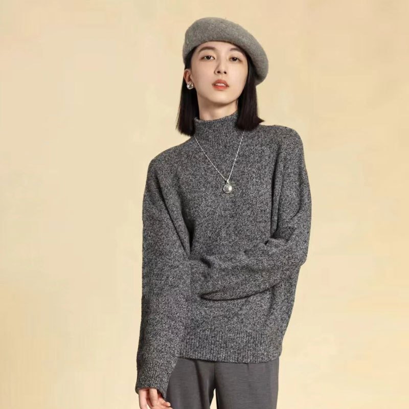 Idle Style Loose Long-sleeved Sweater - Image 6