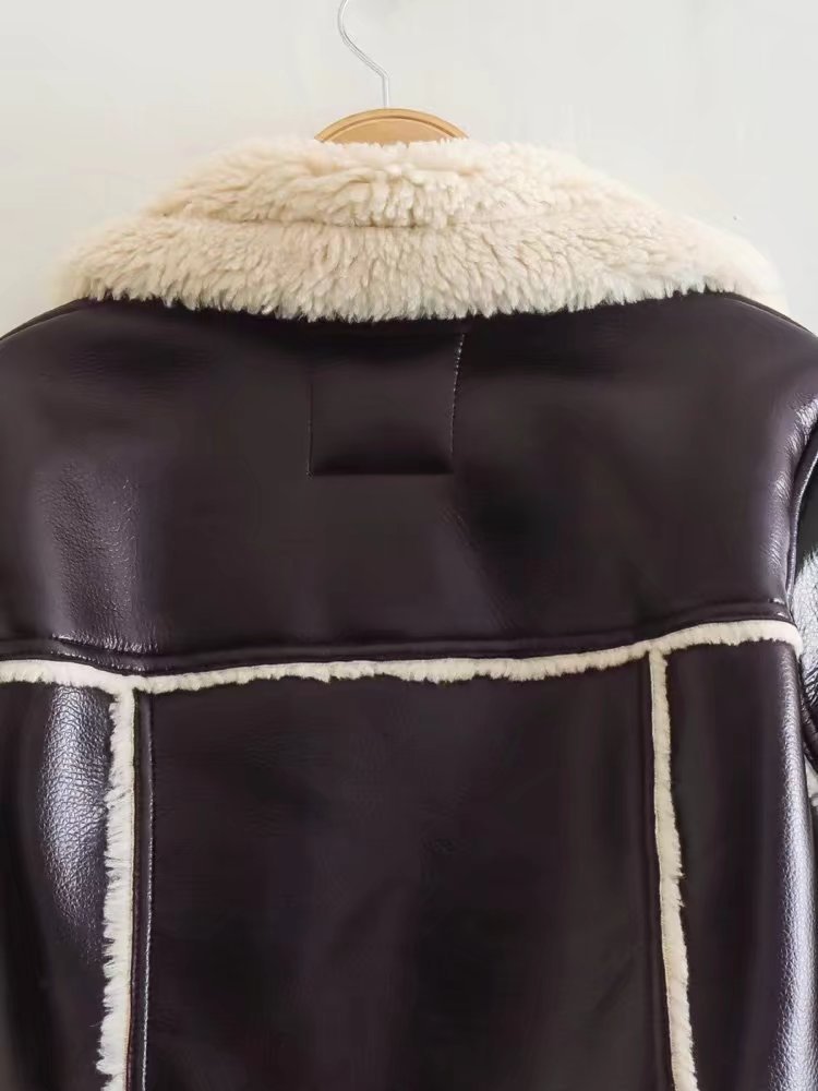 Women's Short Lapel Long Sleeve Slim Fashion Personality Jacket Jacket - Image 2