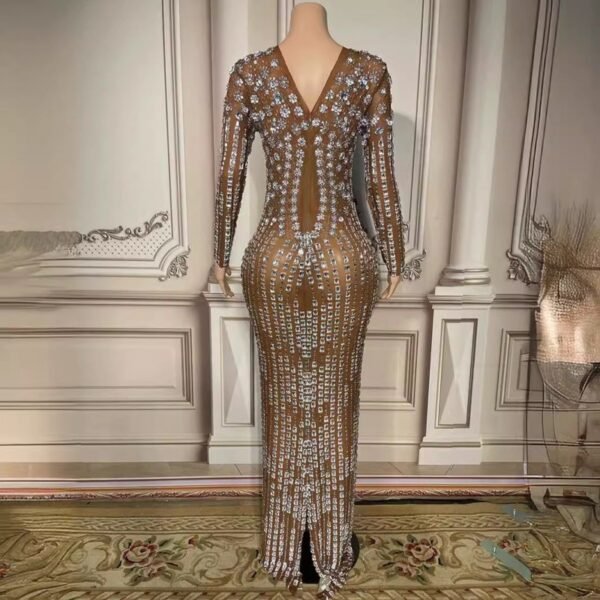 Shiny Diamond Sparkling Dress - Image 2