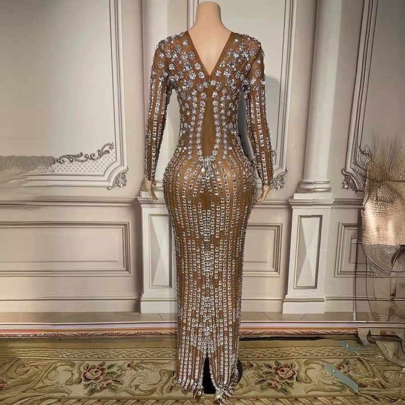 Shiny Diamond Sparkling Dress - Image 2