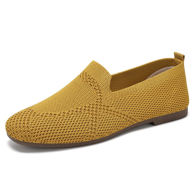 Flyknit Shoes Casual Flat Shoes Women - Image 8