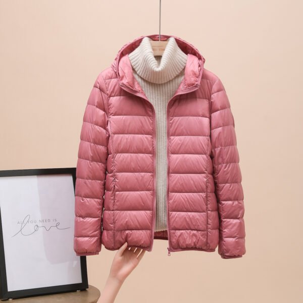 Down Jacket Women's Short Light And Thick - Image 9
