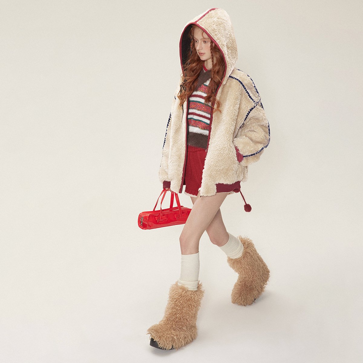 New Winter Velvet Cotton Clothes Lamb Wool Coat - Image 2