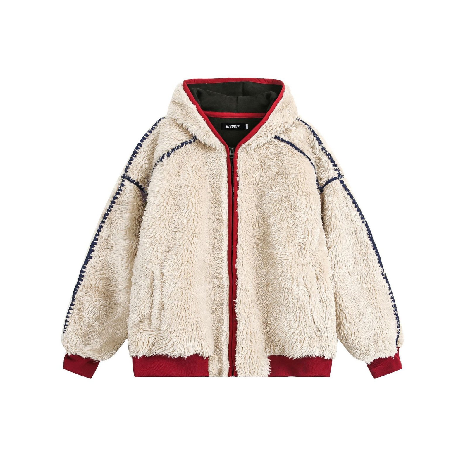 New Winter Velvet Cotton Clothes Lamb Wool Coat - Image 6
