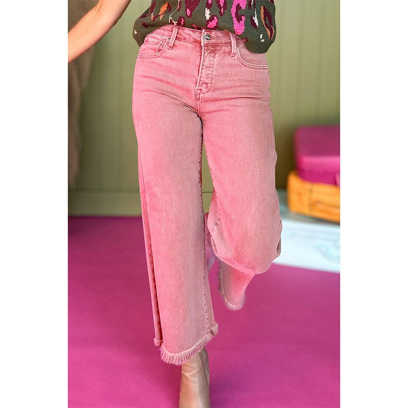 European And American Leisure Versatile High Waist Zipper Jeans - Image 4