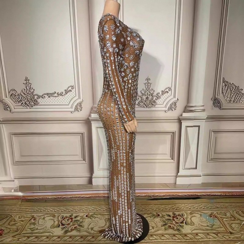 Shiny Diamond Sparkling Dress - Image 6