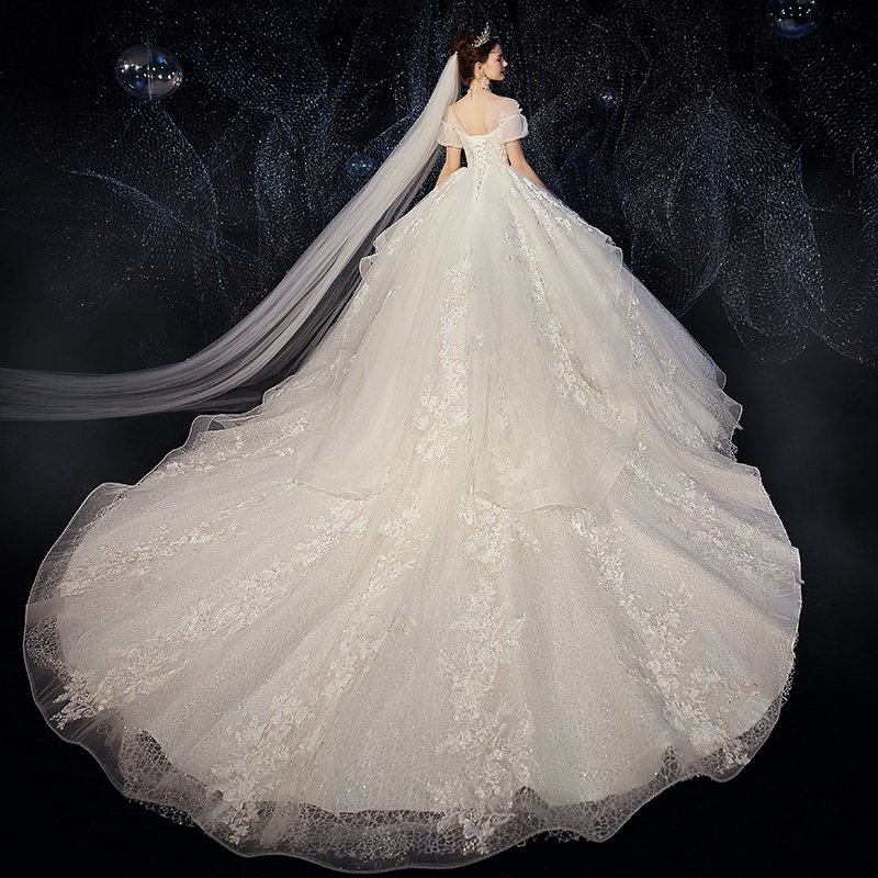 Bride Large Size Covering Pregnant Belly, Main Yarn, Small French Covering Arm, Trailing - Image 3