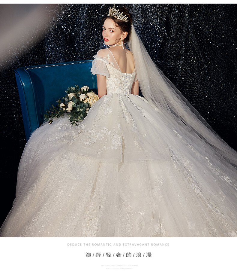 Bride Large Size Covering Pregnant Belly, Main Yarn, Small French Covering Arm, Trailing - Image 5